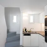 Blue, White And Grey