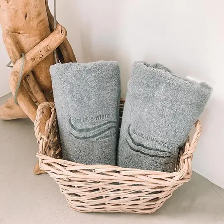 Couette-café Blue, White And Grey