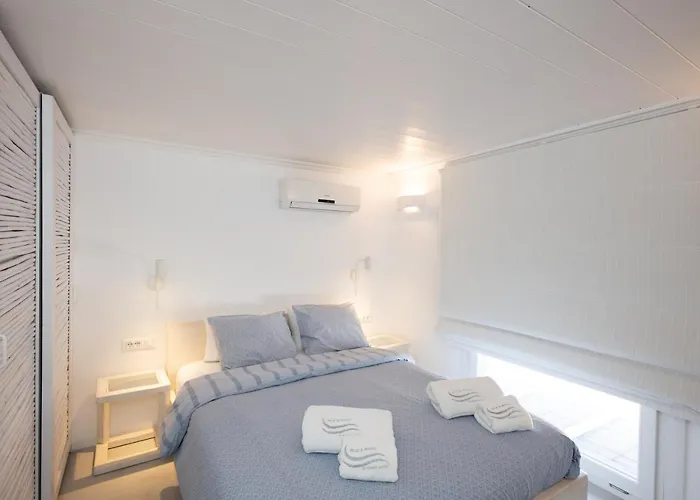 Blue, White And Grey Ornos (Mykonos)