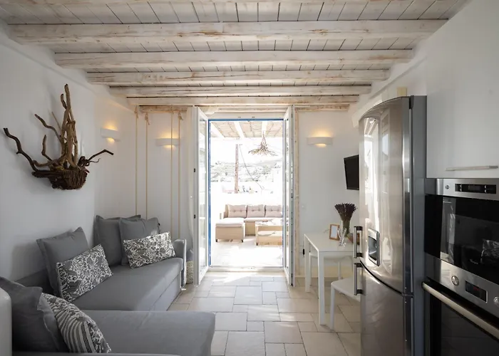 Blue, White And Grey ベッド・アンド・ブレックファスト オルノス